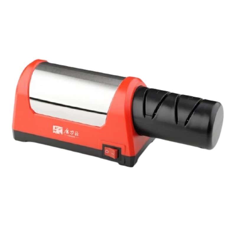 Afilador De Cuchillos Electrico Rojo