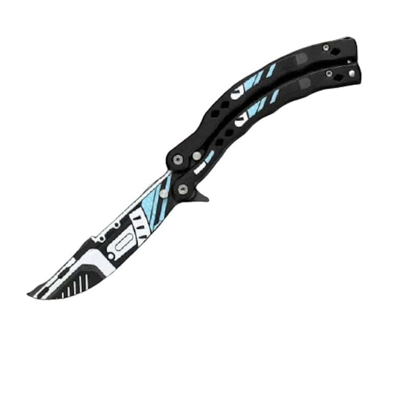 Cuchillo Mariposa Balisong Entrenador Csgo