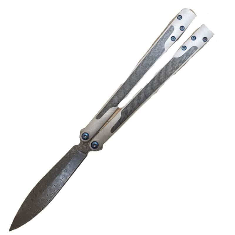 Cuchillo Mariposa Balisong Damasco