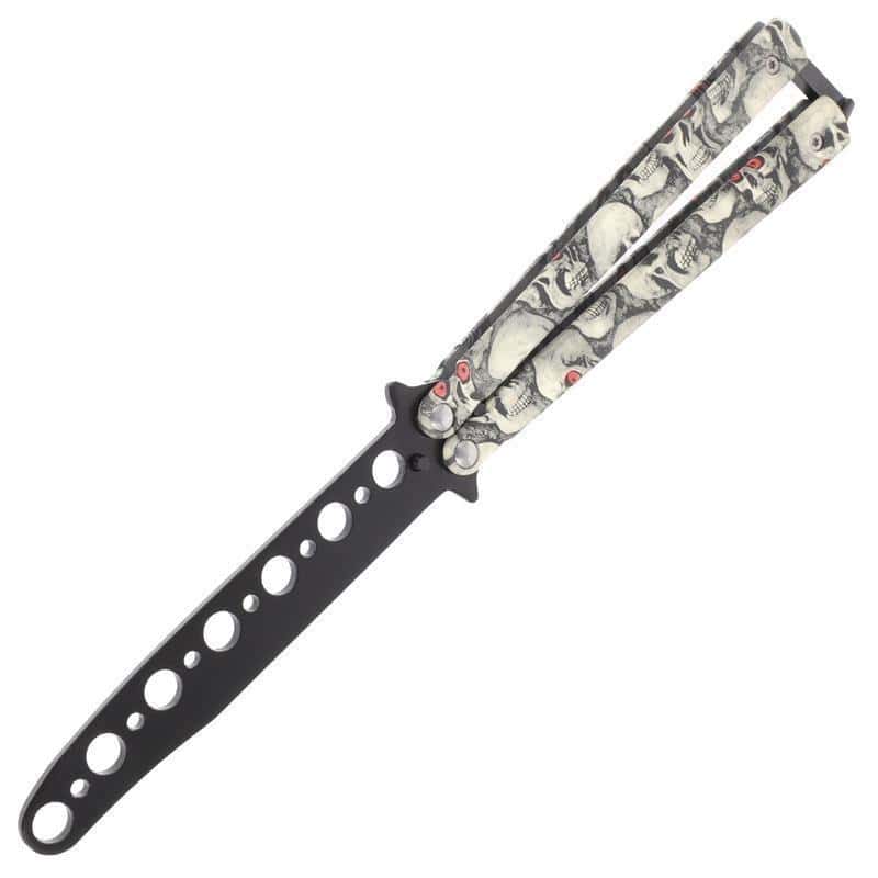 Cuchillo Mariposa Balisong Esqueleto