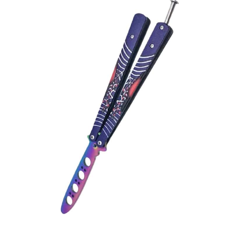 Cuchillo Mariposa Balisong Viuda Negra