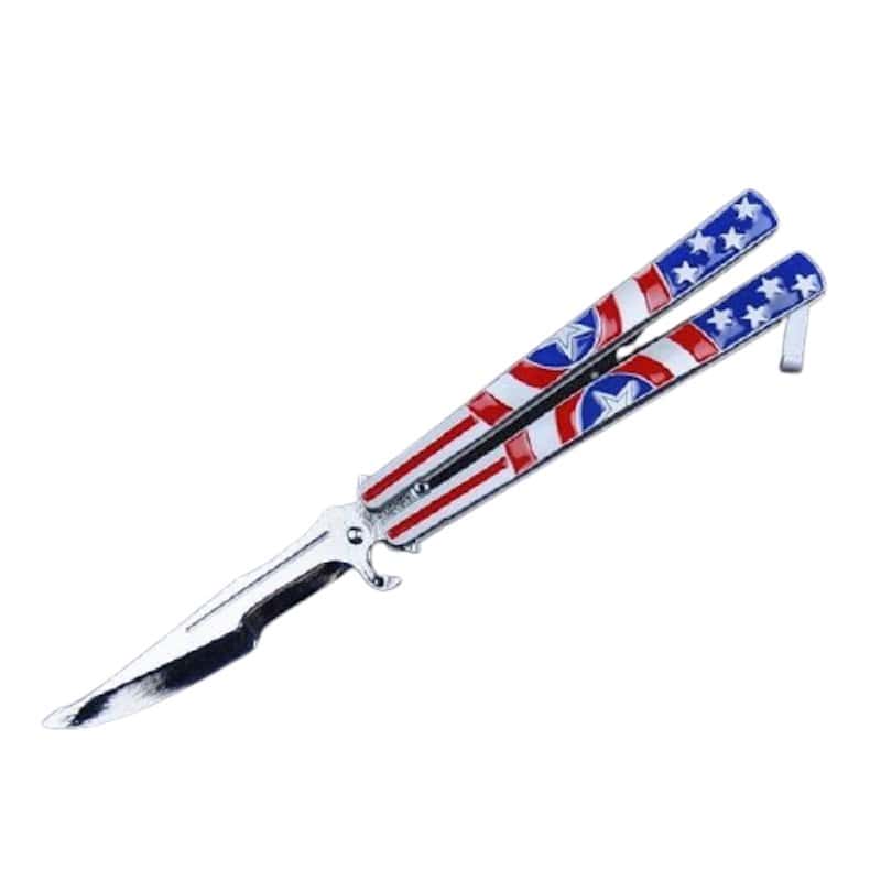Cuchillo Mariposa Balisong Americano