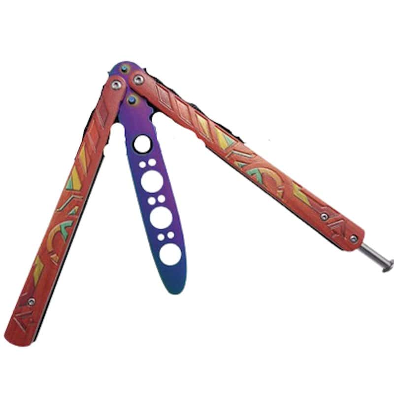 Cuchillo Mariposa Balisong Antiguo
