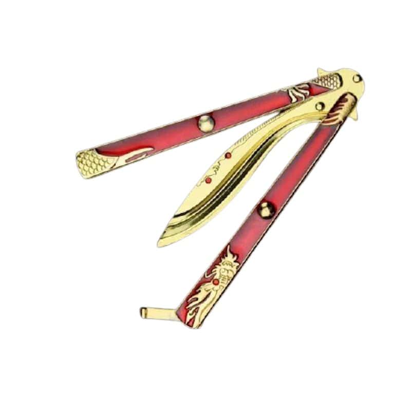 Cuchillo Mariposa Balisong Dragón