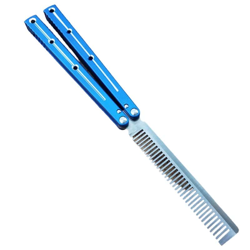 Cuchillo Mariposa Balisong Peine De Entrenamiento