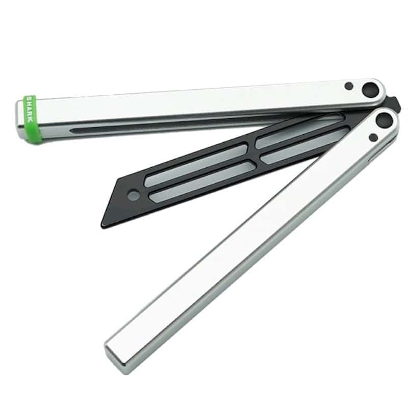 Cuchillo Mariposa Balisong Falsa Hoja