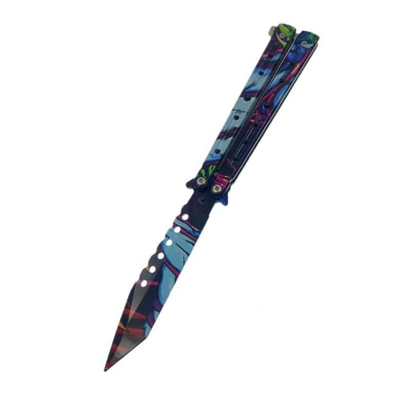 Cuchillo Mariposa Balisong Militar Fox