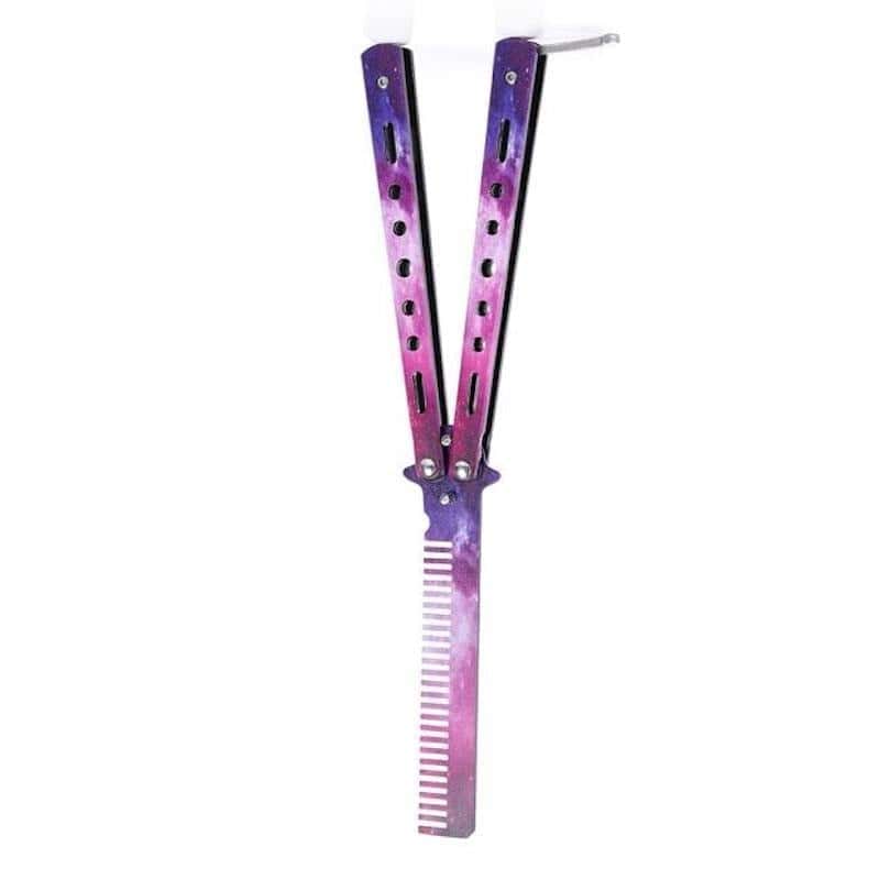 Cuchillo Mariposa Balisong Galaxia