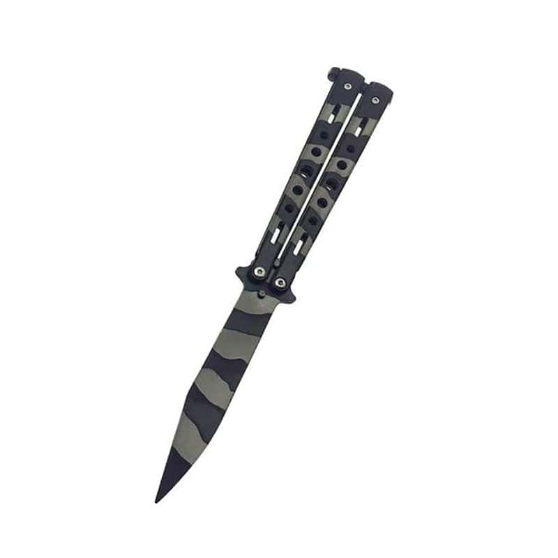 Cuchillo Mariposa Balisong Caqui
