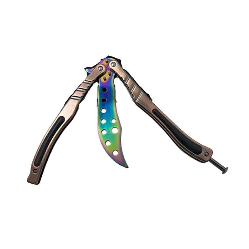 Cuchillo Mariposa Balisong Hoja Afilada