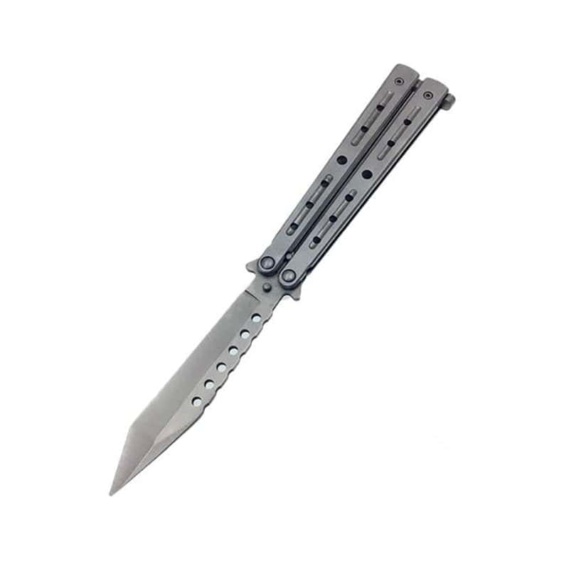 Cuchillo Mariposa Balisong Metal Cortante