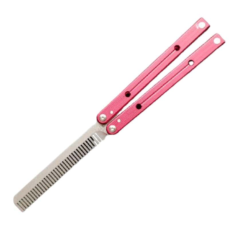Cuchillo Mariposa Balisong De Plástico