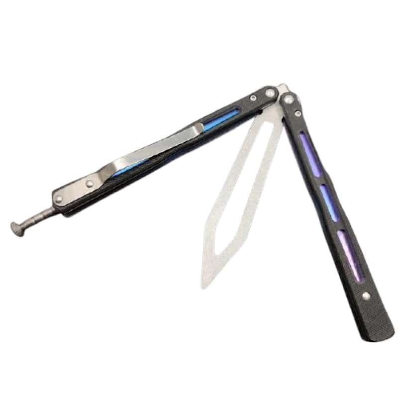 Cuchillo Mariposa Balisong Para Trucos