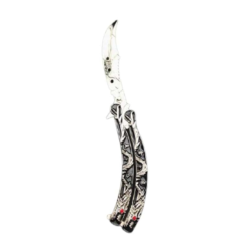 Cuchillo Mariposa Balisong Curvado