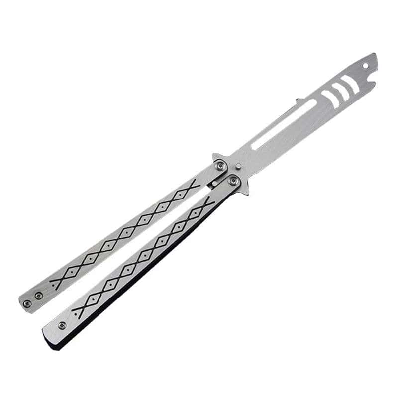 Cuchillo Mariposa Balisong De Acero Inoxidable