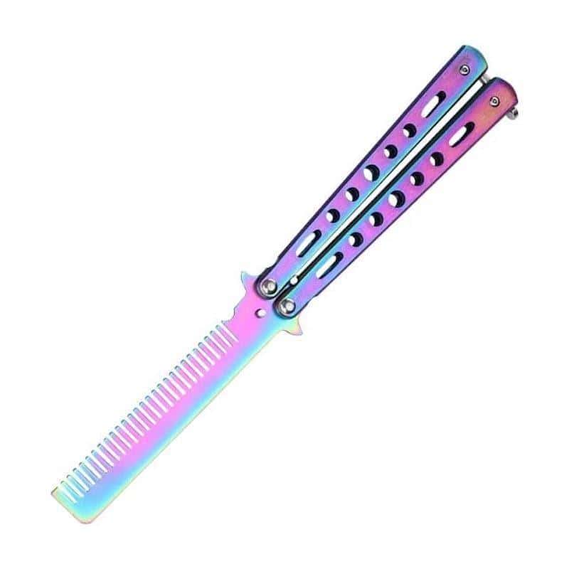 Cuchillo Mariposa Balisong Peine