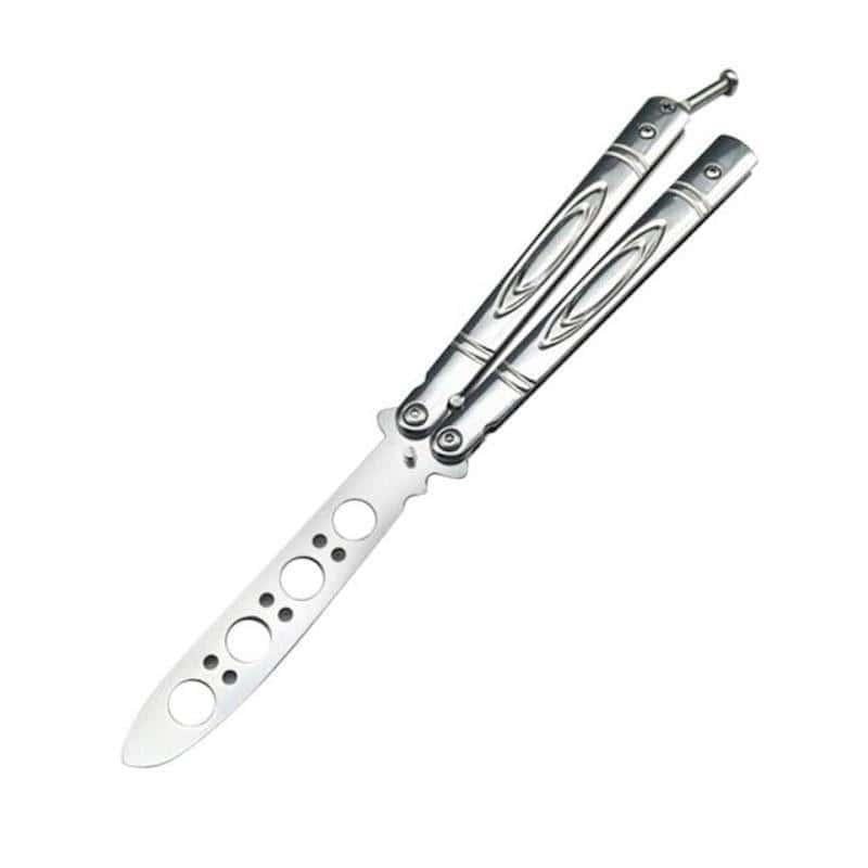 Cuchillo Mariposa Balisong De Acero Inoxidable